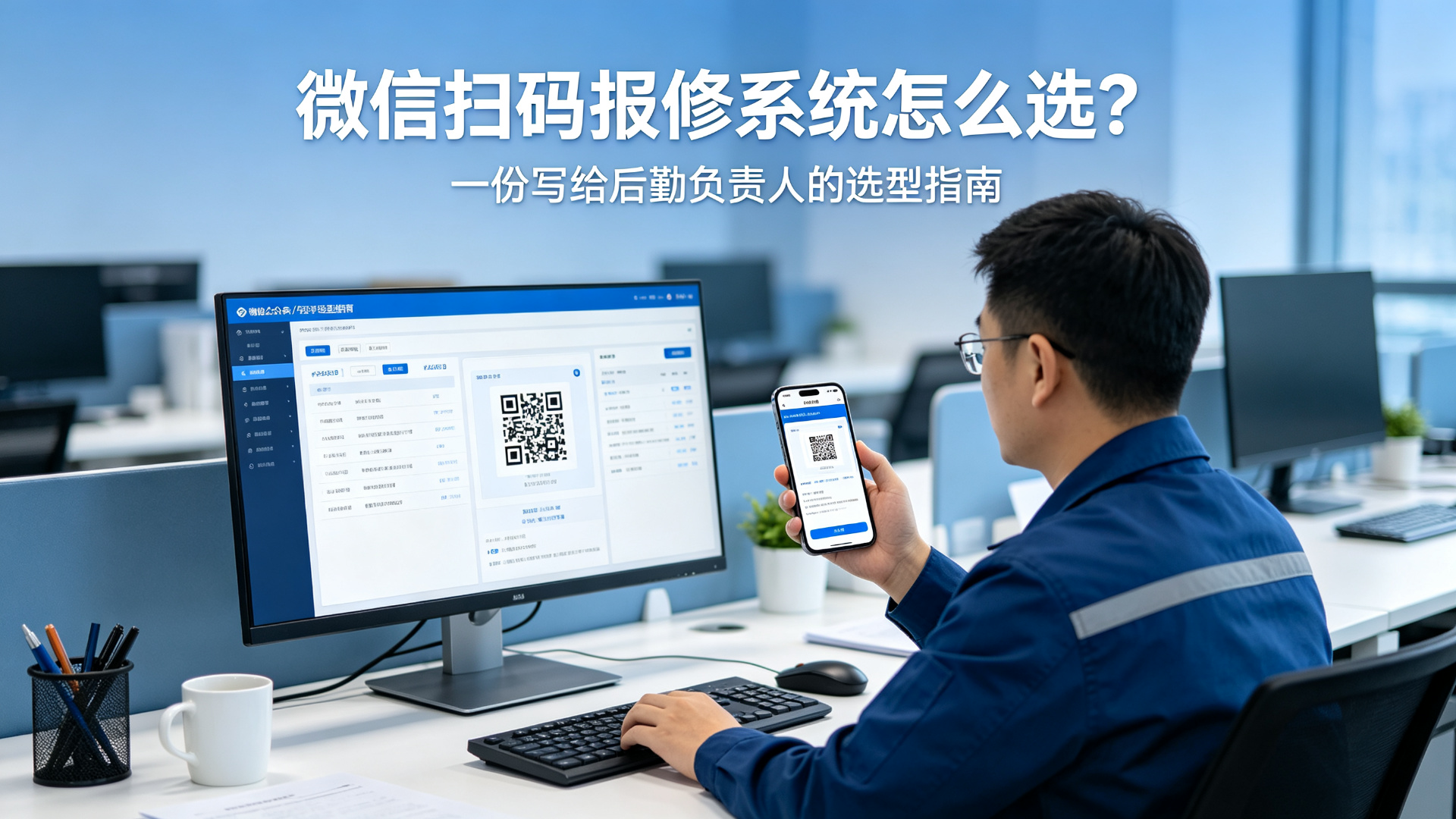 微信扫码报修系统怎么选？选型避坑指南每一条都是干货